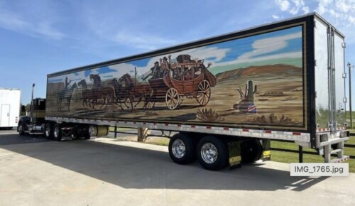 2023 KW 990 & 2023 Great Dane Reefer, Smokey and the Bandit Look Alike - Image 23